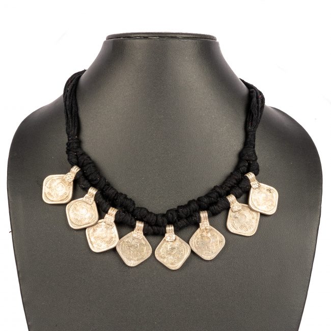 Tribes India Plain 2 Paisa Necklace for Women