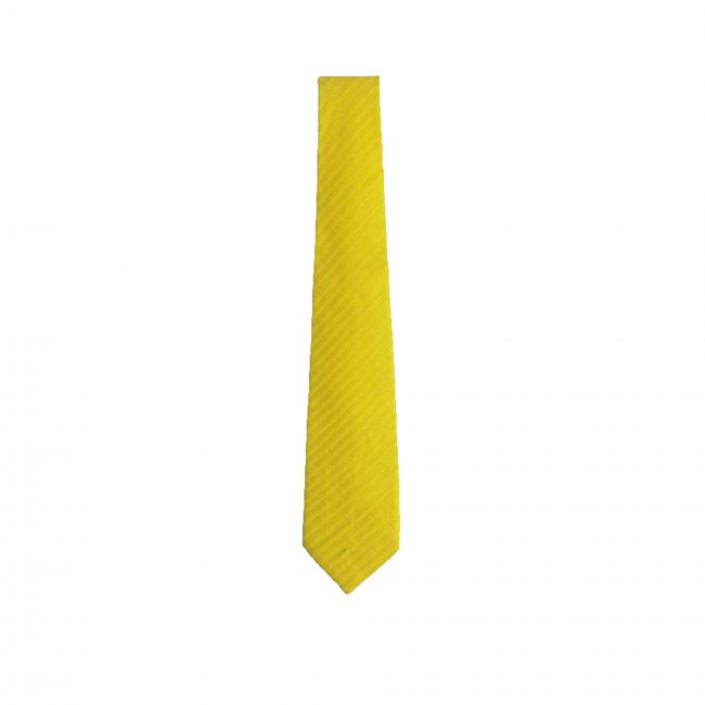 Handloom Tussar Cotton Silk Plain Tie (STANDARD)