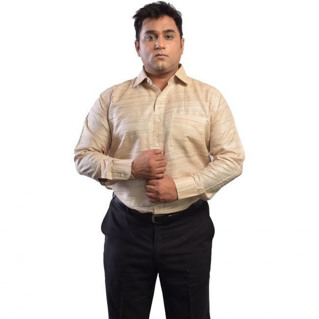 khadi Silk Shirt (42)