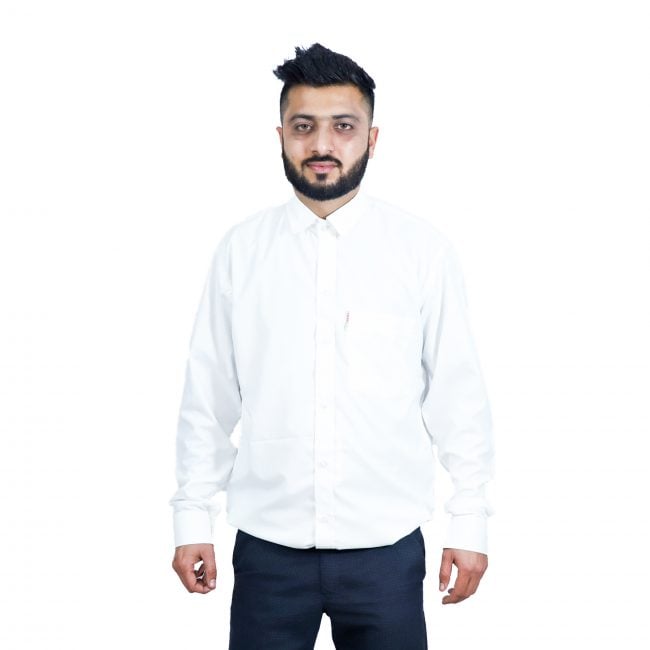 Handloom Cotton Plain Shirt Cotton