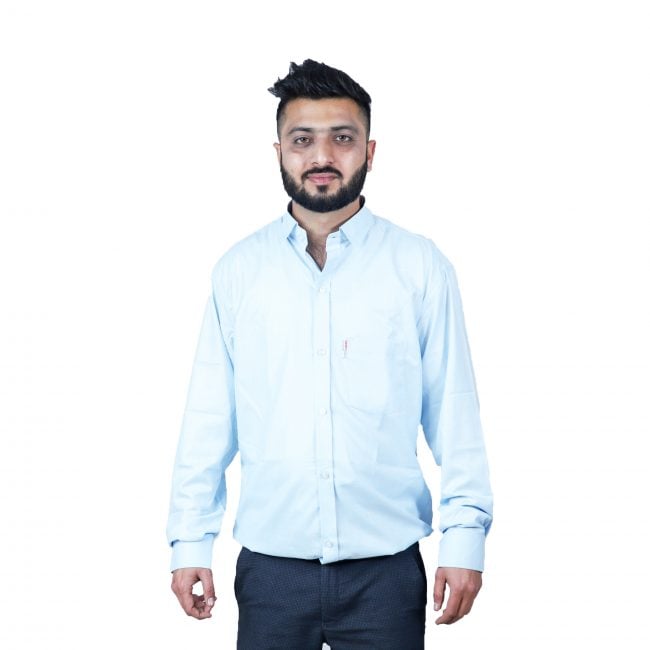 Handloom Cotton Plain Shirt