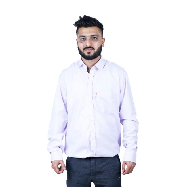 Handloom Cotton Plain Shirt Cotton