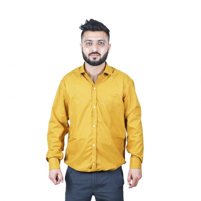 Handloom Cotton Plain Shirt