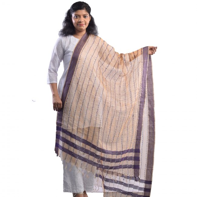 Silk Multicolor Dupatta (Standard)