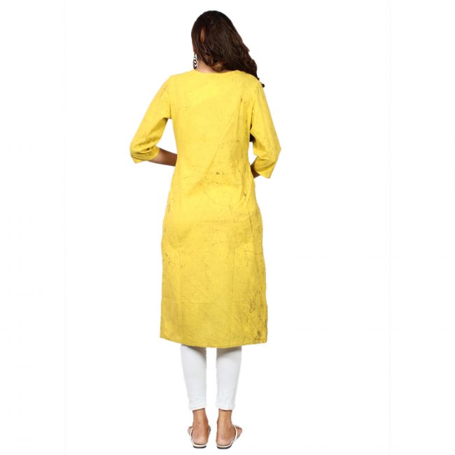 Khanta work cotton kurta - XXL