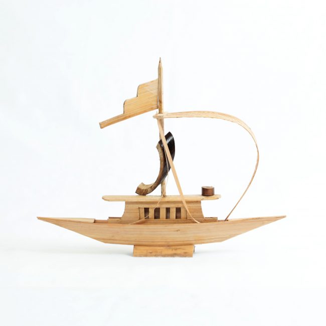 Handcrafteddecorative Bamboo Boat