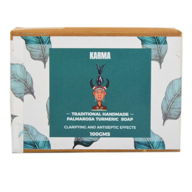 Palmarosa Turmeric Soap (100 Grams)