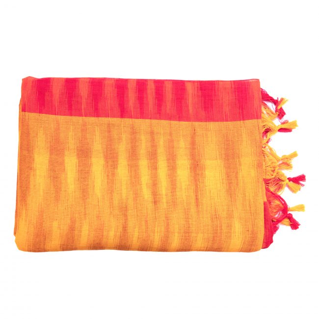 Handwoven Cotton Saree without Blouse