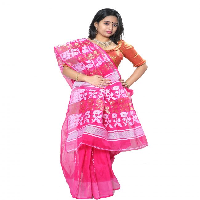 Handwoven Cotton Saree