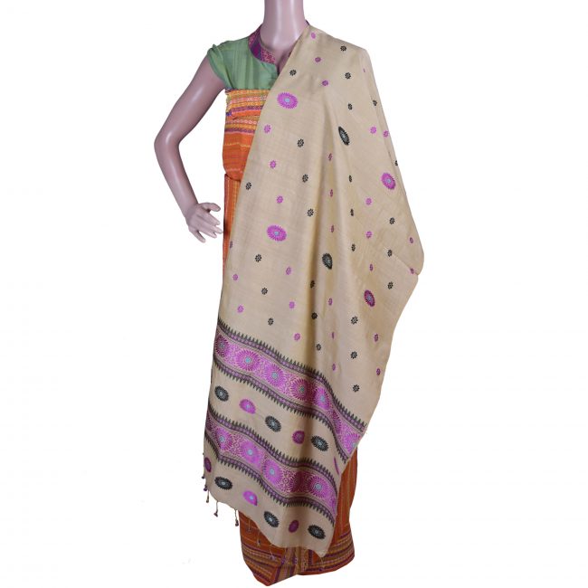 Handwoven Muga Stoles