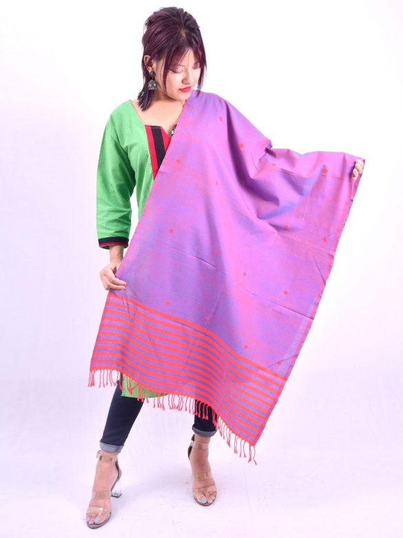 Handwoven Pure Cotton Stole