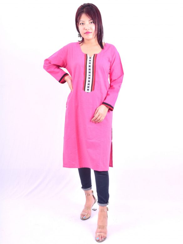Handwoven Cotton Kurta (Small Size)