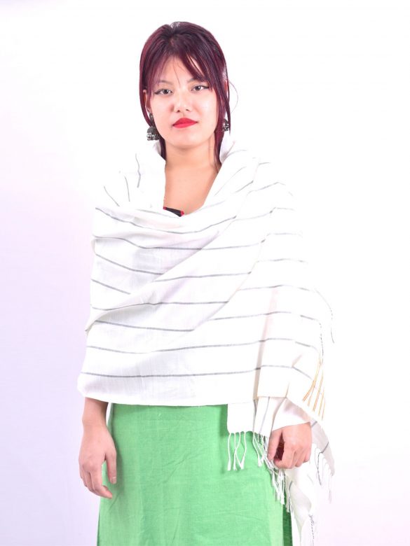 Handwoven Pure cotton Stole