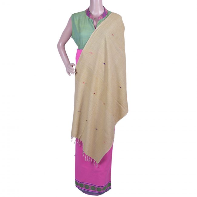 Handwoven Designer Floral Stole