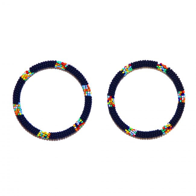 Handcrafted Blue Bangles