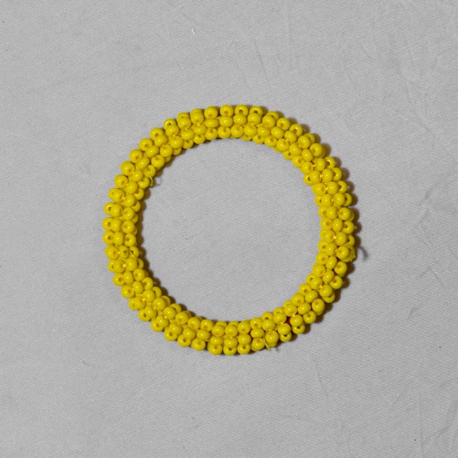 Handcrafted Yellow Bangles