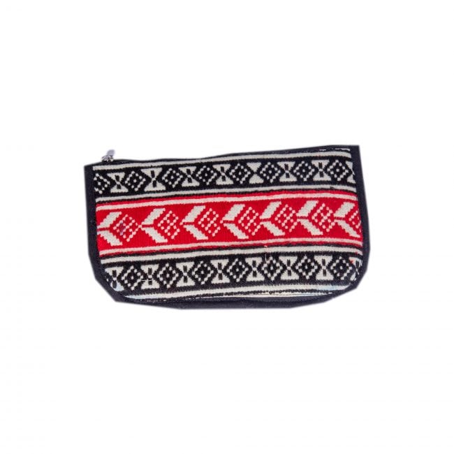 Toda Embroidery 2-in-1 Purse - Tribal Elegance with Modern Utility