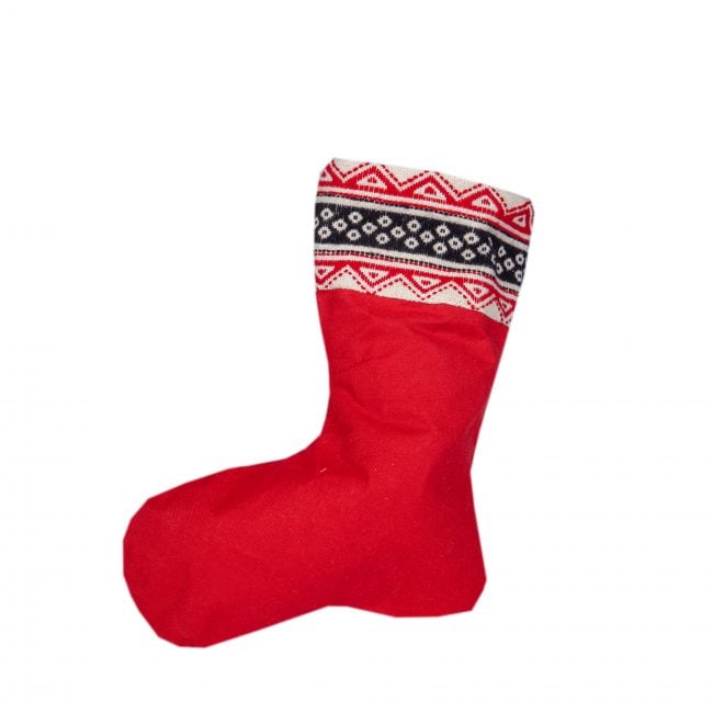 Cotton Christmas Stocking