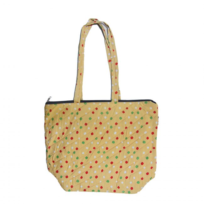 Cotton & Sponge White Purse