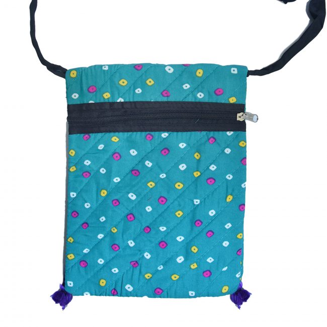 Cotton & Sponge Green Purse