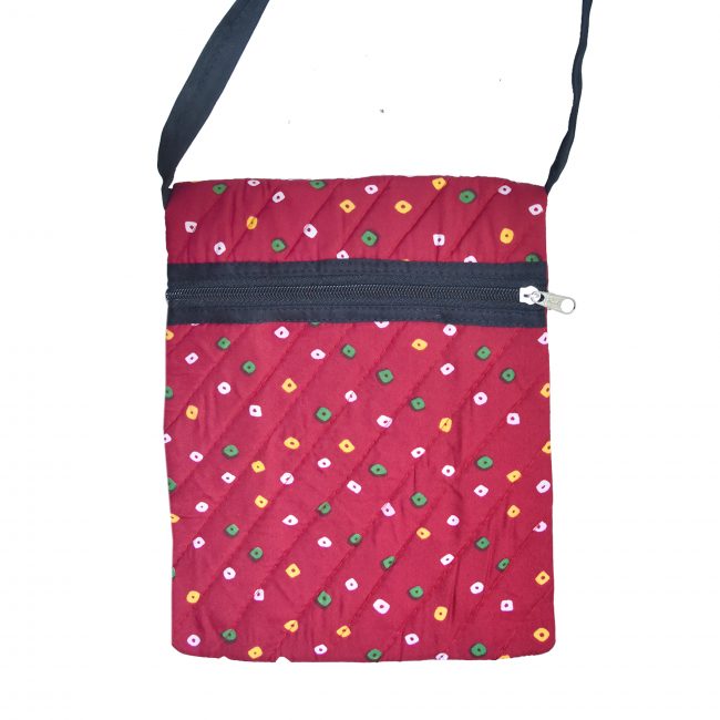 Cotton & Sponge Red Purse