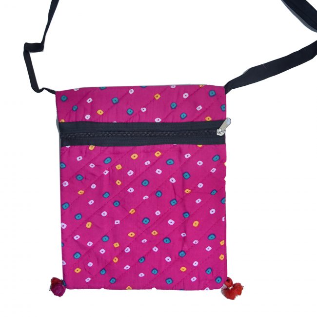 Cotton & Sponge Pink Purse