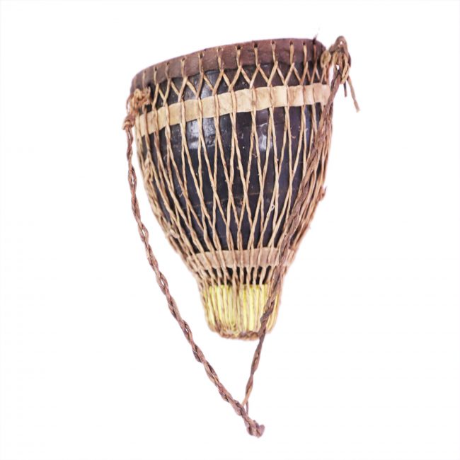 Handcrafted Metal & Leather Small Nagara