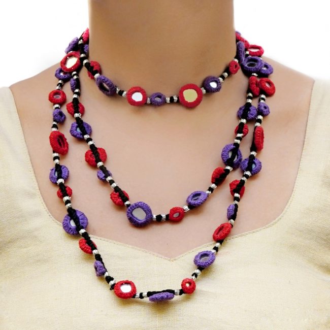 Necklace Piece with Mirror