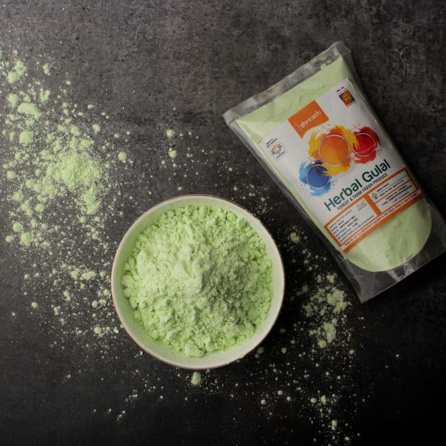 Green Herbal Gulal (50 Grams)