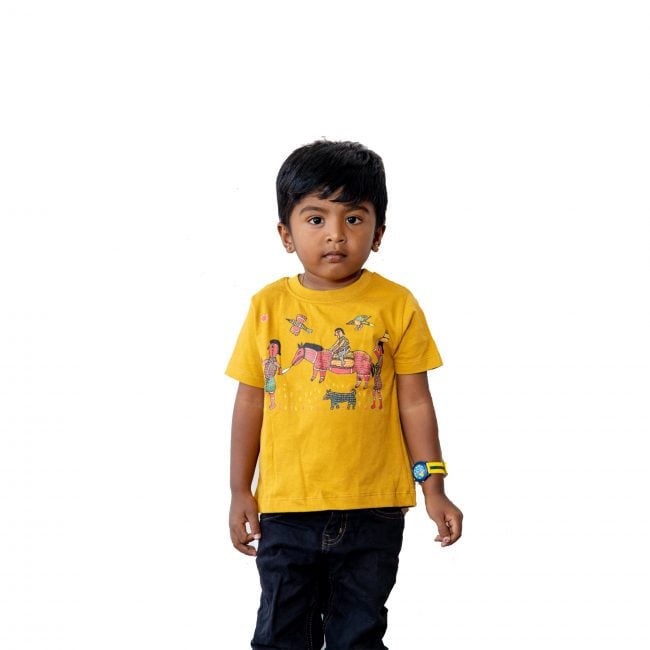 Cotton Round Neck Half Sleeve Printed Tshirt - XXL