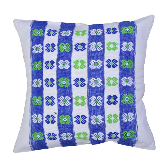 Handmade Blue & White Designer Cushion Cover