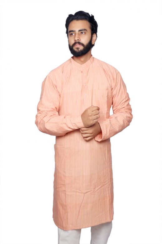 Pink Long Kurta