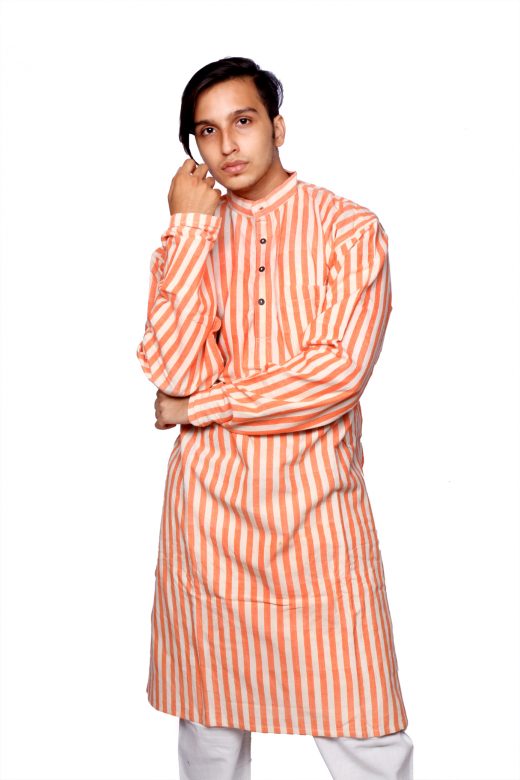 Pink Long Kurta