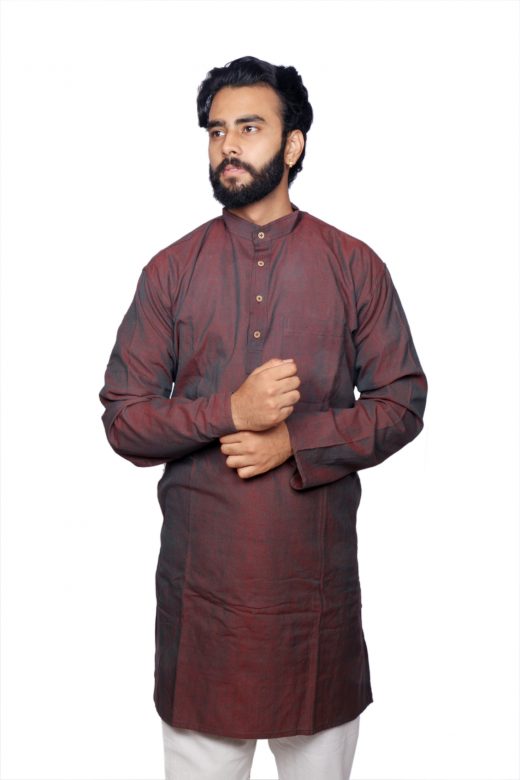 Brown Long Kurta (S)