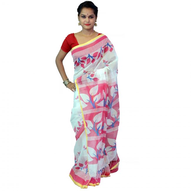 Handwoven Cotton Saree