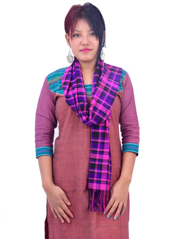 Handmade Cotton Stole/ Muffler