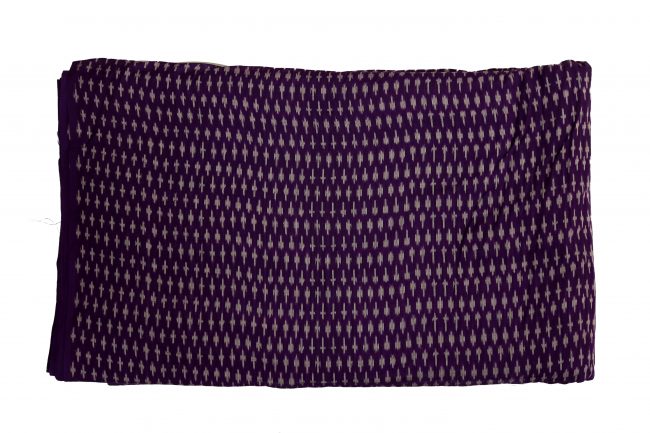 Raw Silk Dress Material Fabric Standard Size Purple (2.5 Meters)