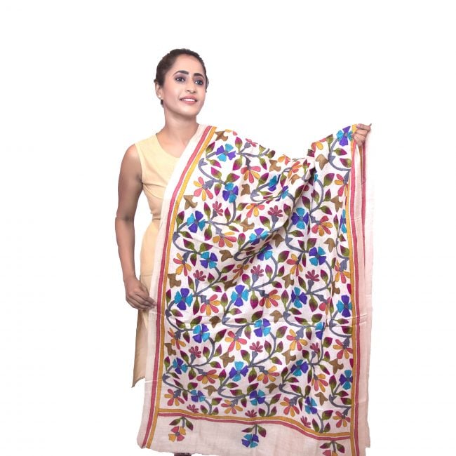 Handwoven Silk Dupatta