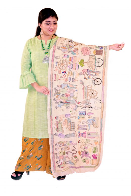 Handwoven Silk Stole