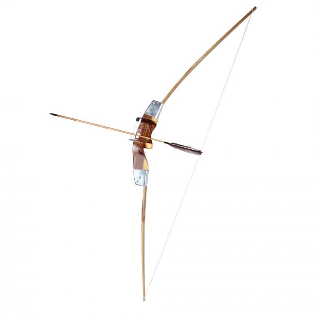 Bamboo Cane Bow with 02 PC Arrow For Wall Decor Size-57