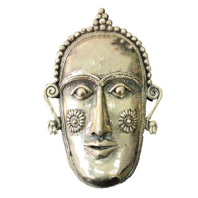 Metal Decorative Tribal Art Face Mask