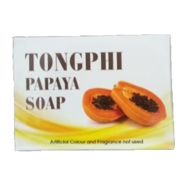 Tongphi Papaya Soap with Organic Papaya and Neem Extract