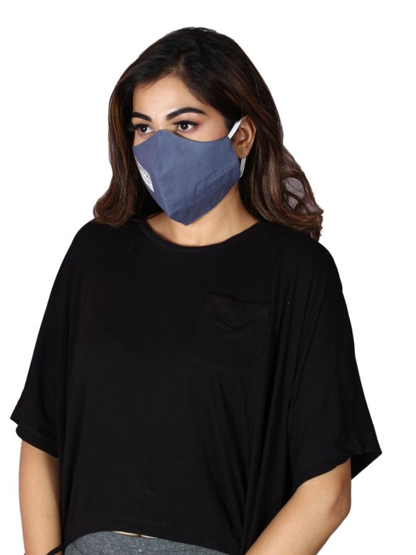 Handmade Four Layer Green Cotton Mask
