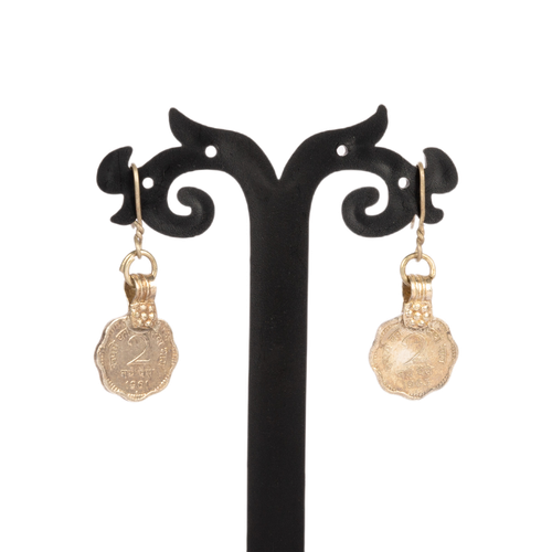 Tribes India Earring Sada 2 Paisa Pair