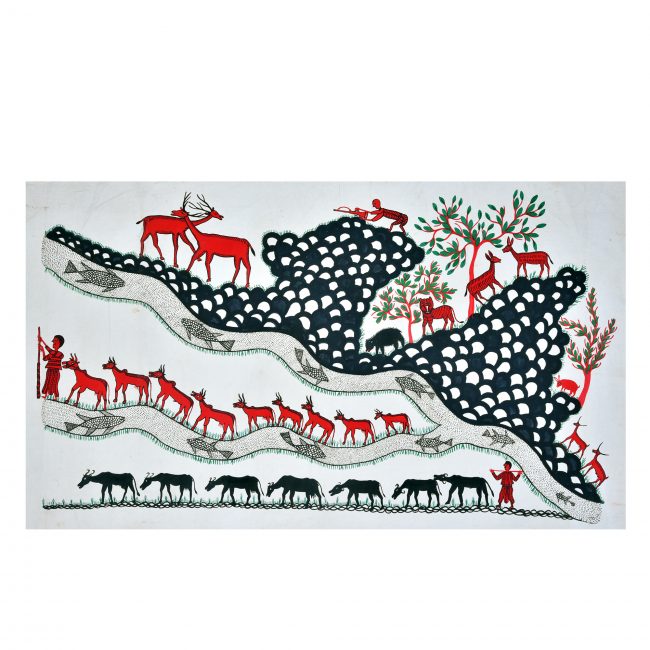 Pithora Canvas Painting