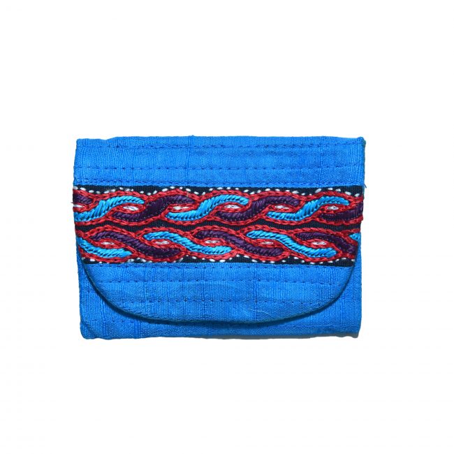 Handcrafted Cotton Sky Blue Batwa