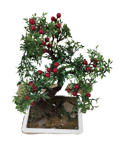 Artificial Bonsai Plant With Fruit