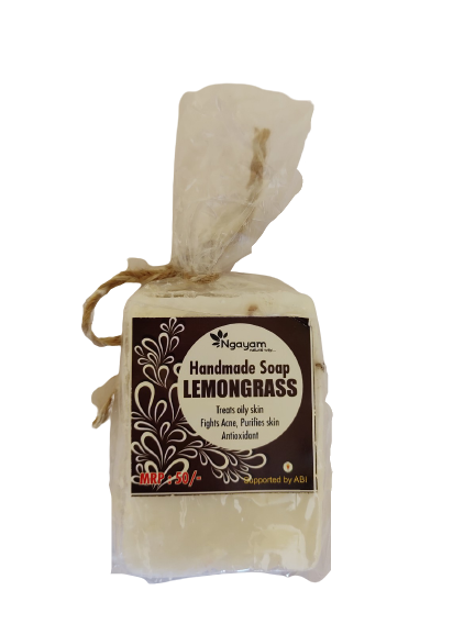 Handmade Lemongrass Extract Soap (100 Grams)