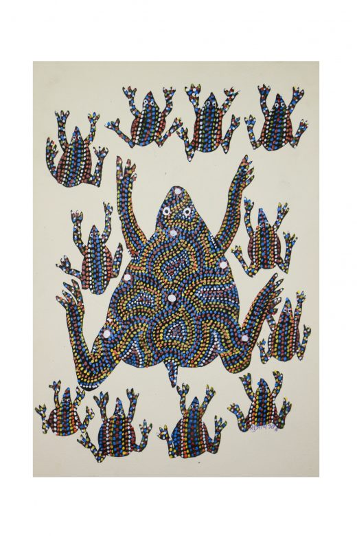 Bhil Paper Multicolor Standard Size Painting