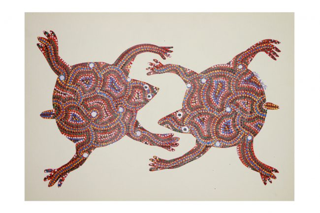 Bhil Paper Multicolor Standard Size Painting